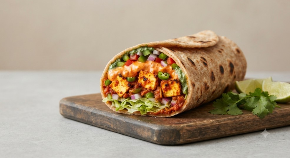SPICY PANEER WRAP