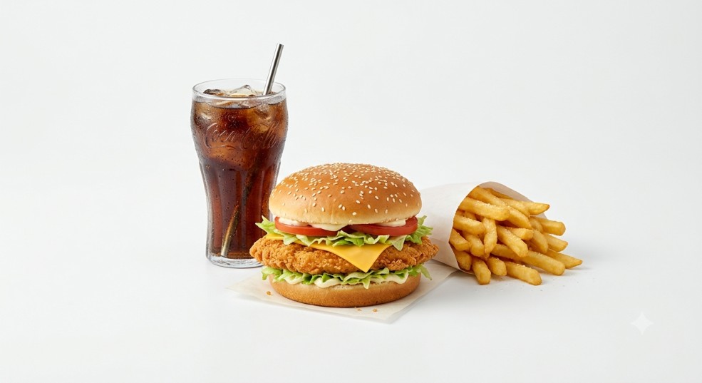 SINGLE KRISPY BURGER MEAL