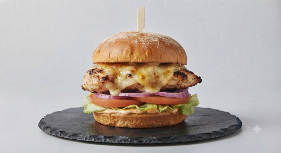 Cheesy Chicken PREMIUM BURGERS