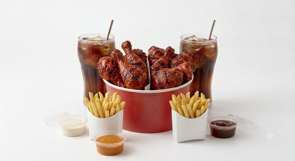 RED HOT GRILLED DRUMSTICK DREAM BUCKET