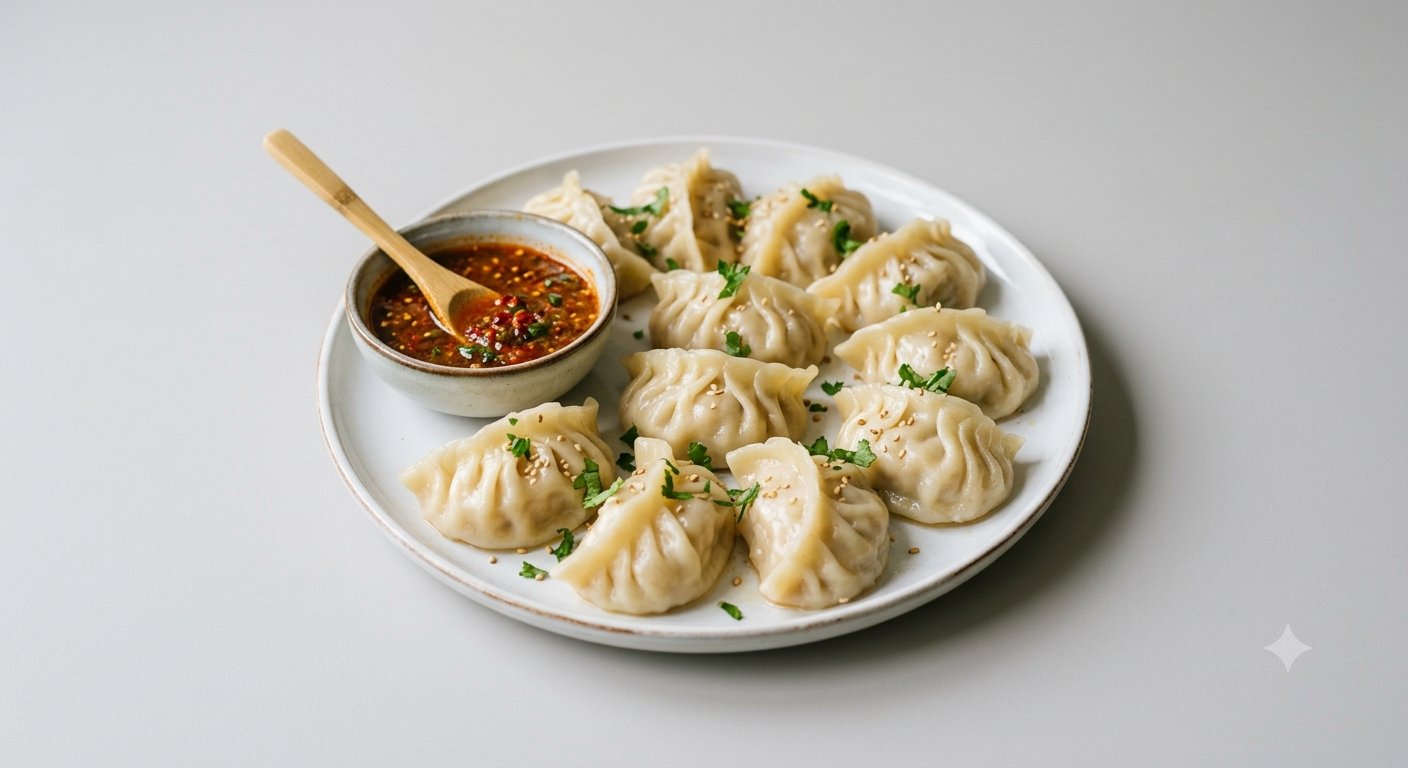 STEAMED Classic Chicken Momo